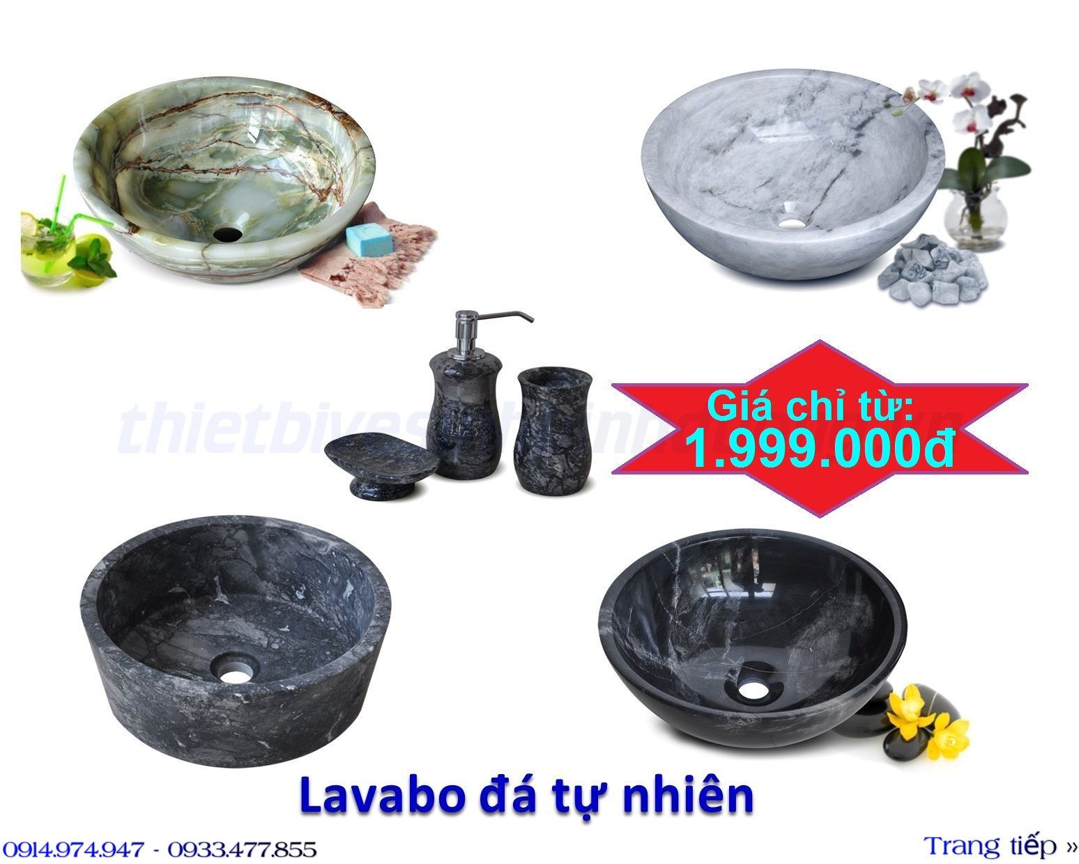 KM21- Lavabo đá tự nhiên